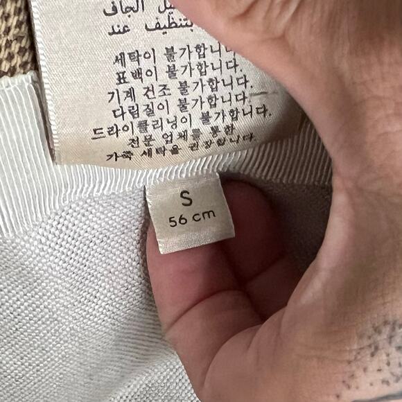 GUCCI Jumbo GG Canvas Bucket Hat Camel/Ebony - Picture 10 of 12